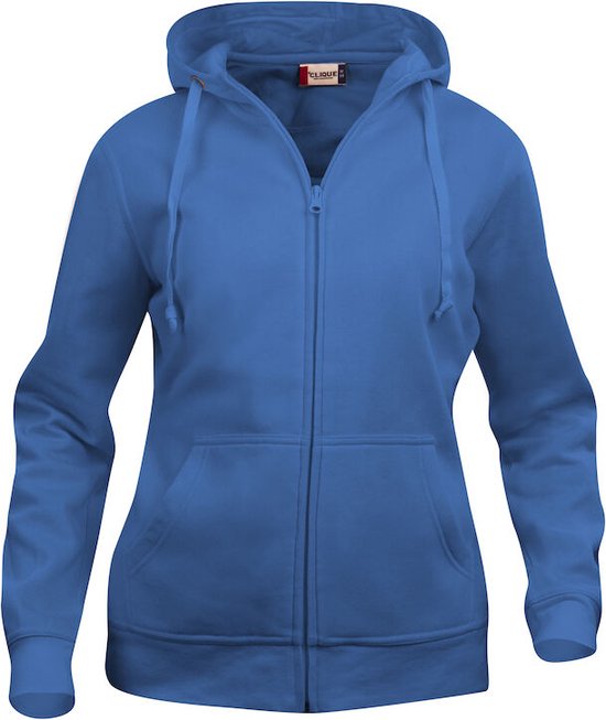 Clique - Sweatshirt met Capuchon - Dames - Maat L - Kobalt