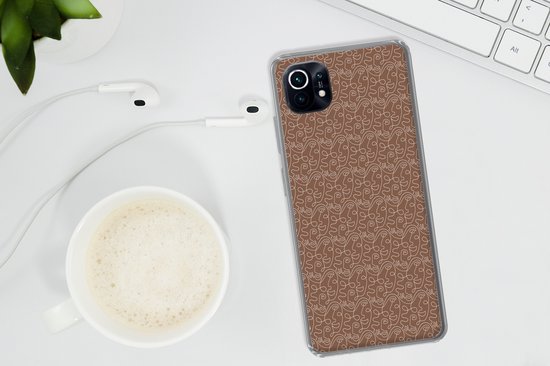 Xiaomi Mi 11 - Visage - Motifs - Abstrait - Coque de téléphone en Siliconen