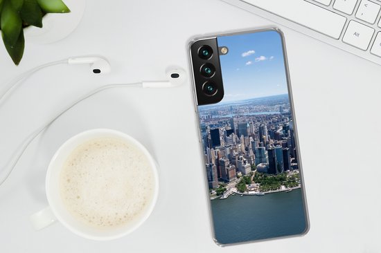 Coque Samsung Galaxy S22 Plus - New York - USA - Skyline - Coque de téléphone en Siliconen