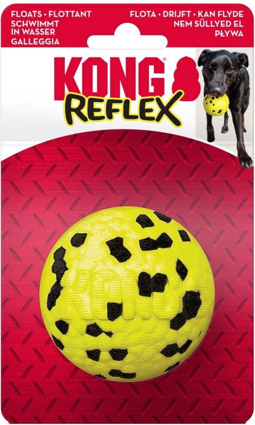 Foto: Kong reflex bal geel