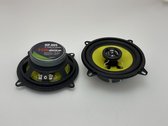 Happysound - HP.005 - COAX - 2-WEG - auto speakers - set (2stuks) - 130mm 13CM 13 cm - 100W neodimium tweeter