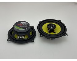 Happysound - HP.005 - COAX - 2-WEG - auto speakers - set (2stuks) - 130mm 13CM 13 cm - 100W neodimium tweeter