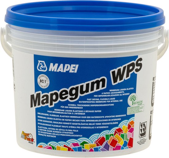 Mapei Mapegum WPS Waterdichtingsmembraan - Waterdichte Coating Voor Vochtige Ruimtes - 5 kg - Mapei