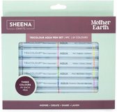 Sheena Douglass - Tricolour Aqua Markers (9 Pens = 27 colours)