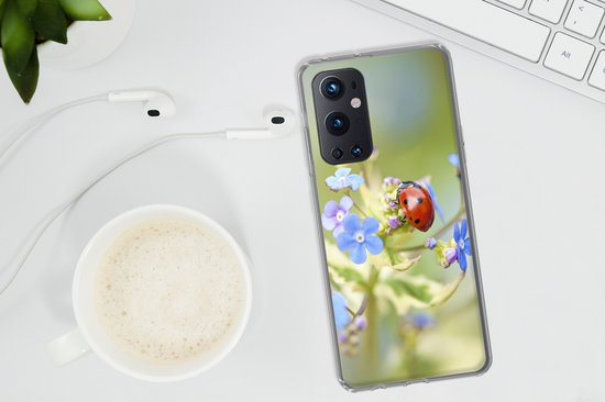 OnePlus 9 Pro - Coccinelle - Bloem - Printemps - Siliconen