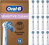 Oral-B Sensitive Clean Pro - Têtes de brosse - 12 pièces - Emballage boîte aux lettres