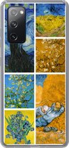 Samsung Galaxy S20 FE hoesje - Van Gogh - Collage - Oude Meesters - Siliconen Telefoonhoesje