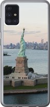 Geschikt voor Samsung Galaxy A52 5G hoesje - New York - Vrijheidsbeeld - Amerika - Siliconen Telefoonhoesje