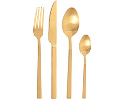 Pintinox Duke 24-delige bestekset uit rvs goud in cadeauverpakking