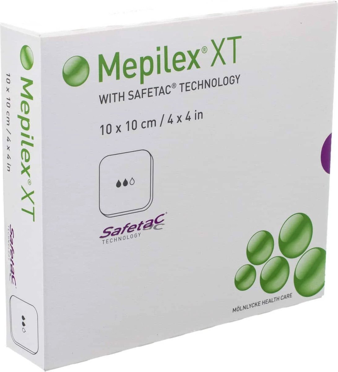 Goedkoopste Mepilex XT 10x10cm 5 stuks