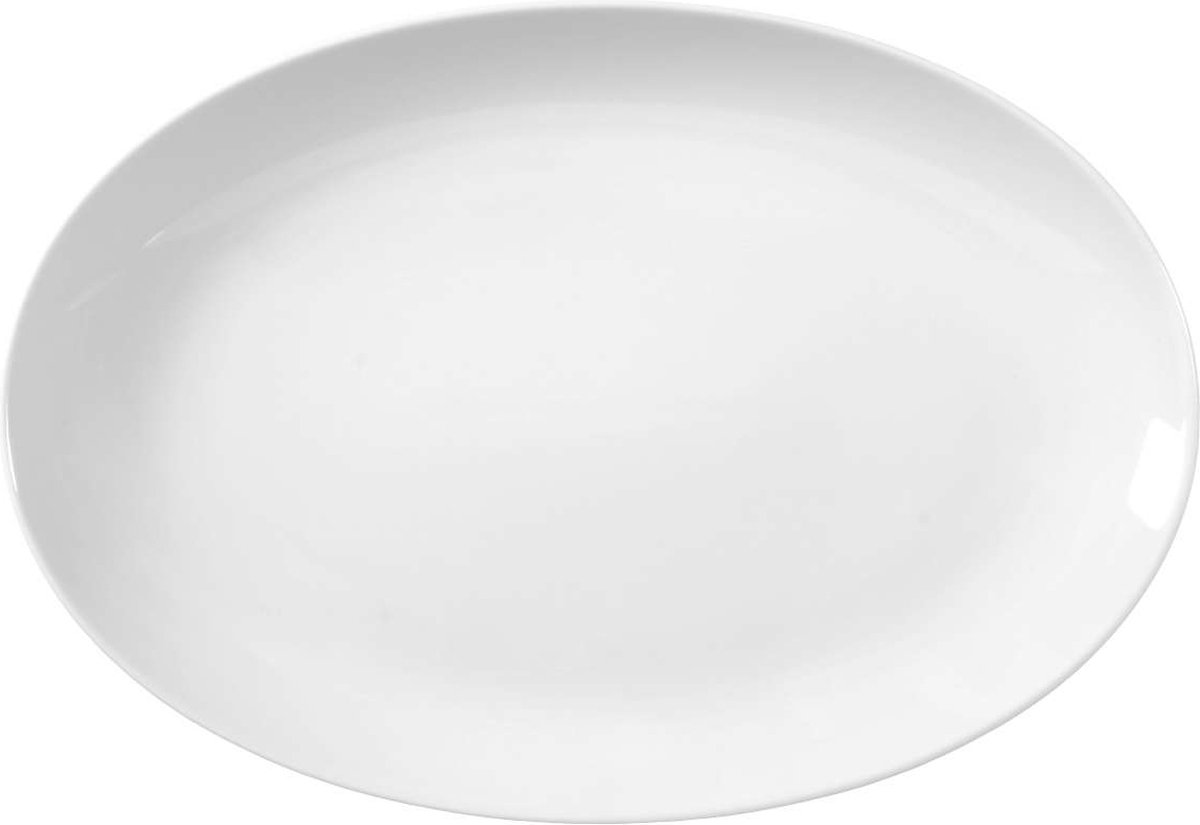 Seltmann Weiden Lido Wit Plaat ovaal 35x24 cm