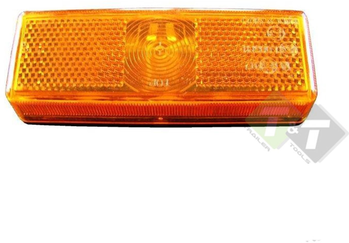 zijmarkeringslamp universeel oranje 12/24 volt - zijlamp - contourlamp - breedtelamp