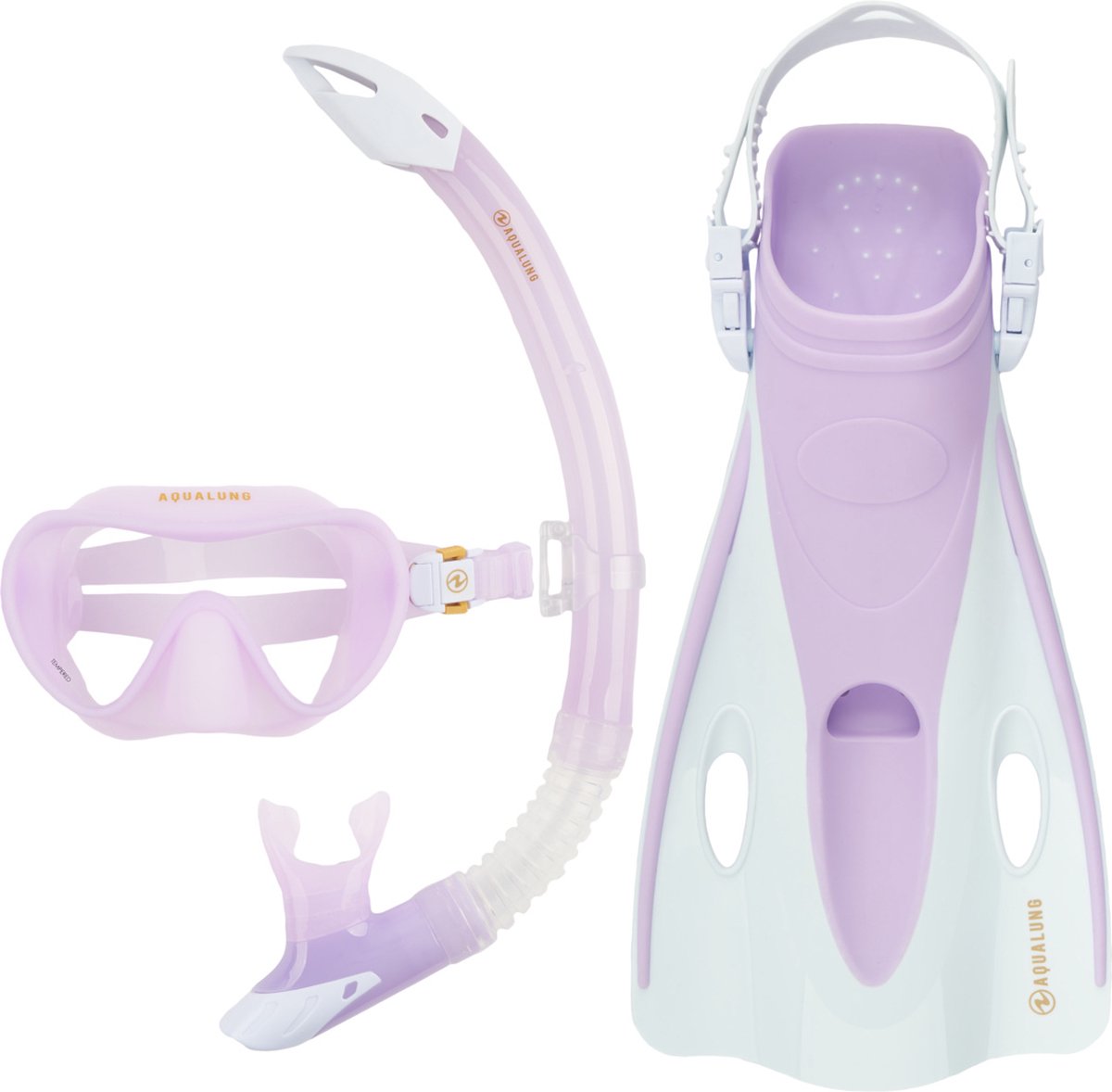 Aqualung Nabul Snorkelset - Masker, Snorkel & Vinnen - Volwassenen