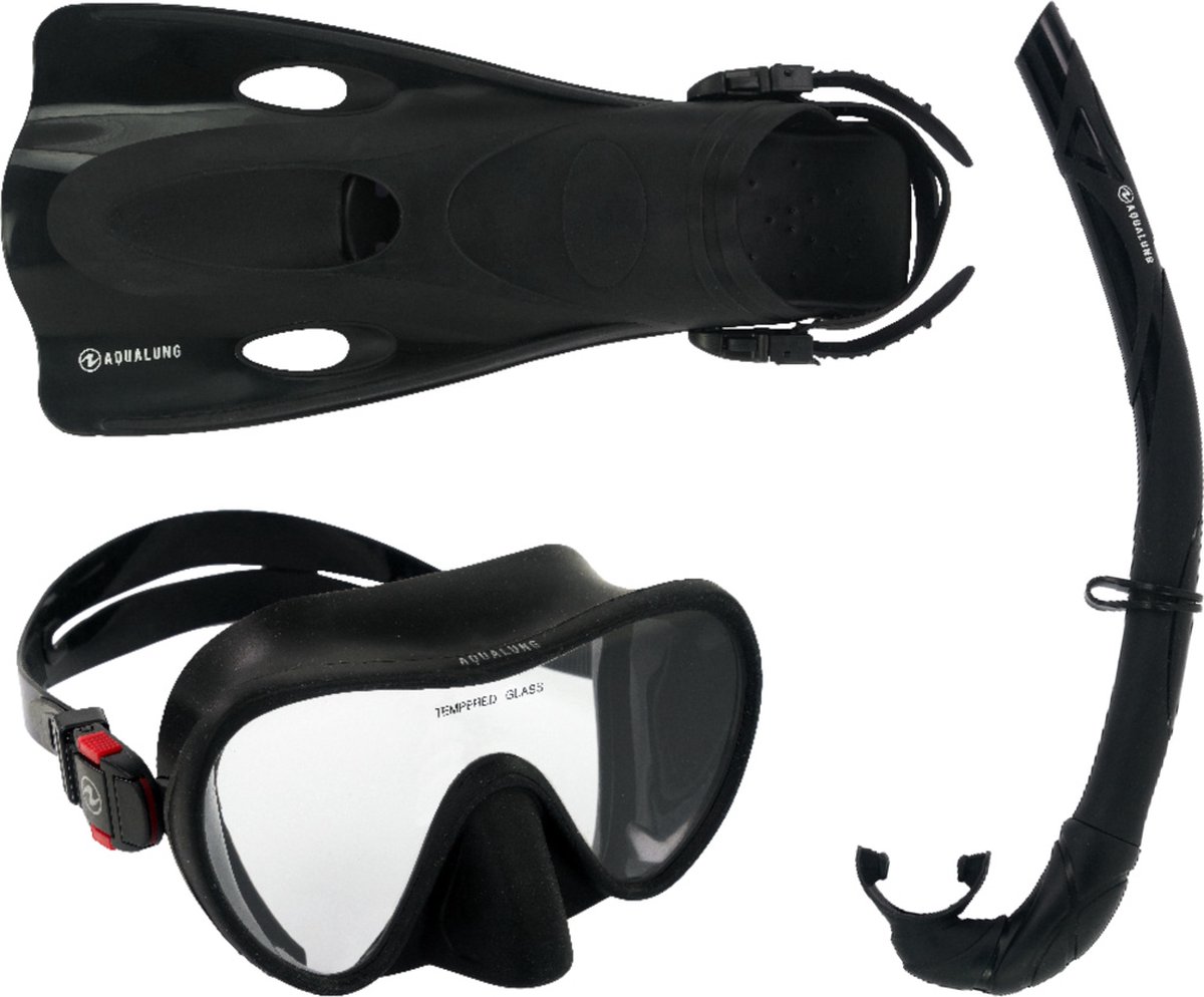 Aqualung Nabul Snorkelset - Masker, Snorkel & Vinnen - Volwassenen