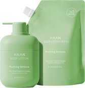HAAN Body Lotion + Refill Purifying Verbena - Navulbaar - Recycle - Eco-Friendly - 2x 250ml