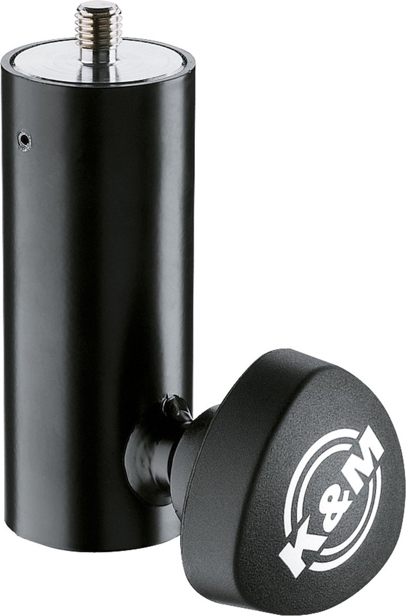 König & Meyer 24521 reduceerflans 3/8" zwart - Accessoire voor standaards