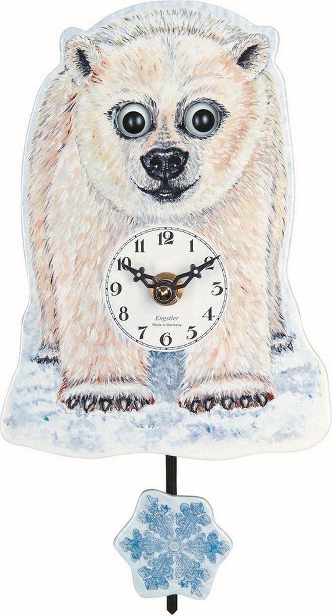 Engstler - 208 QP - Wandklok met slinger - Quartz