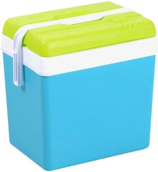 Koelbox met koelelementen - 24 liter - kunststof - blauw - 36 x 27 x 40 cm van KOEL — afbeelding 5