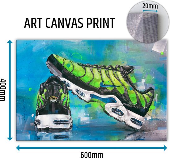 Sneaker canvas TN plus 60x40 cm