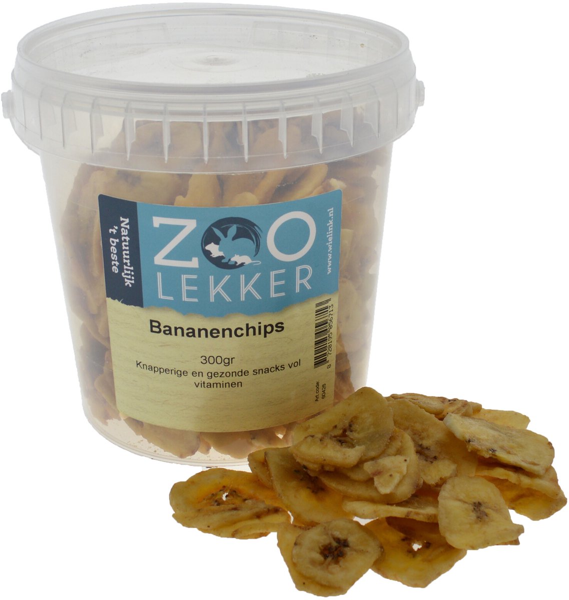 Zoolekker Bananenchips 300gr