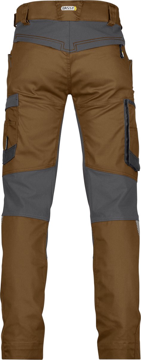 Dassy Bundhose Stretch-Arbeitshose Hong Kong | Schwarz/Neongelb | 42 | 201099-6790-42 Dassy Bundhose Stretch-Arbeitshose Hong Kong | Schwarz/Neongelb | 42 | 201099-6790-42