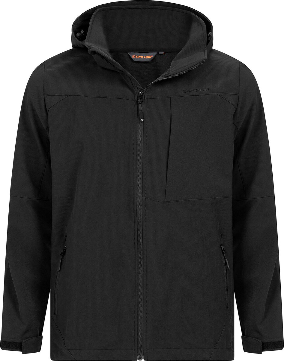 Taman Softshell Jas Heren Zwart