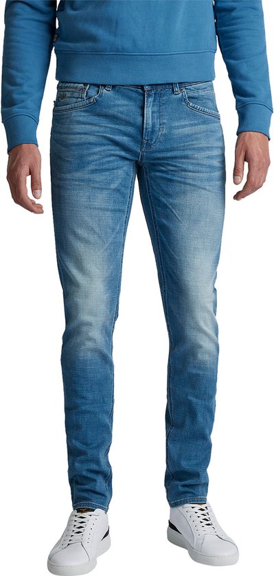 PME Legend Heren Jeans Broeken TAILWHEEL slim Fit Blauw 35W / 34L Volwassenen