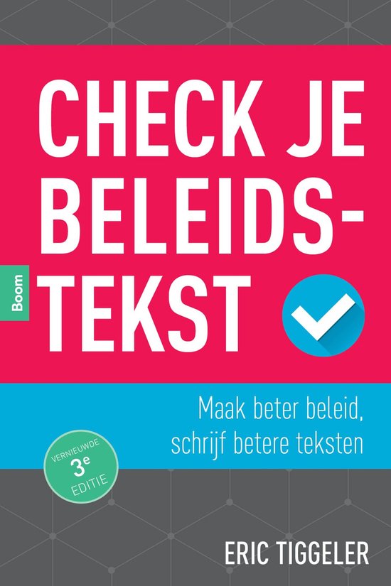 Check je beleidstekst - cover