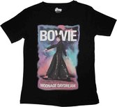 David Bowie - Moonage 11 Fade Dames T-shirt - XL - Zwart