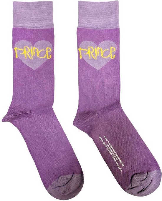Prince - Purple Heart Sokken - Paars