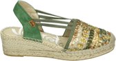 Vidorreta TOMILLO - Sandalen met hakDames Sandalen - Kleur: Groen - Maat: 38