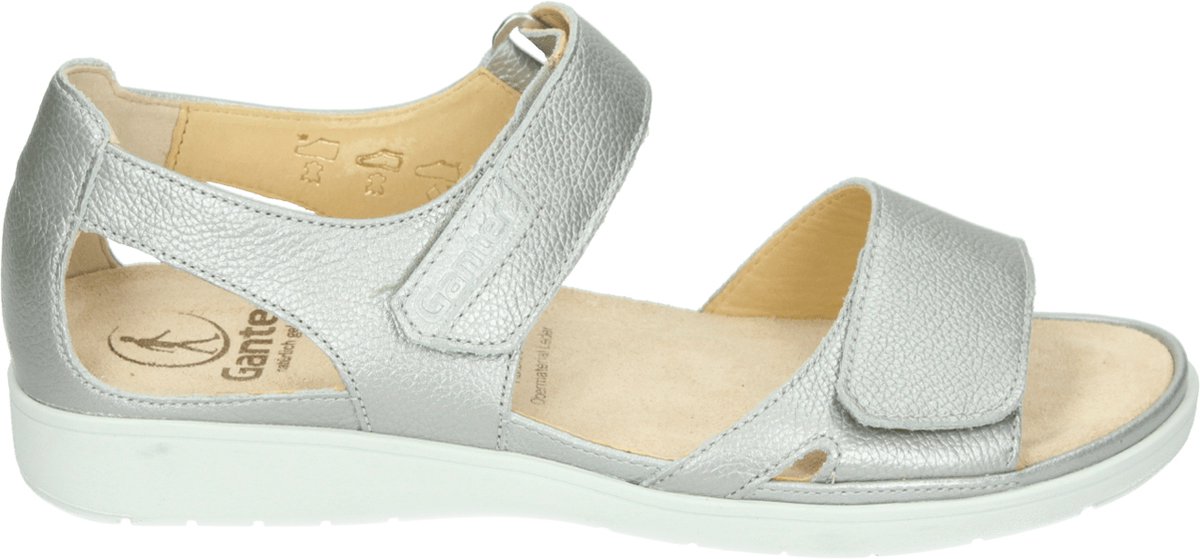 Ganter 200140 GINA Platte sandalenDames Sandalen Metalic