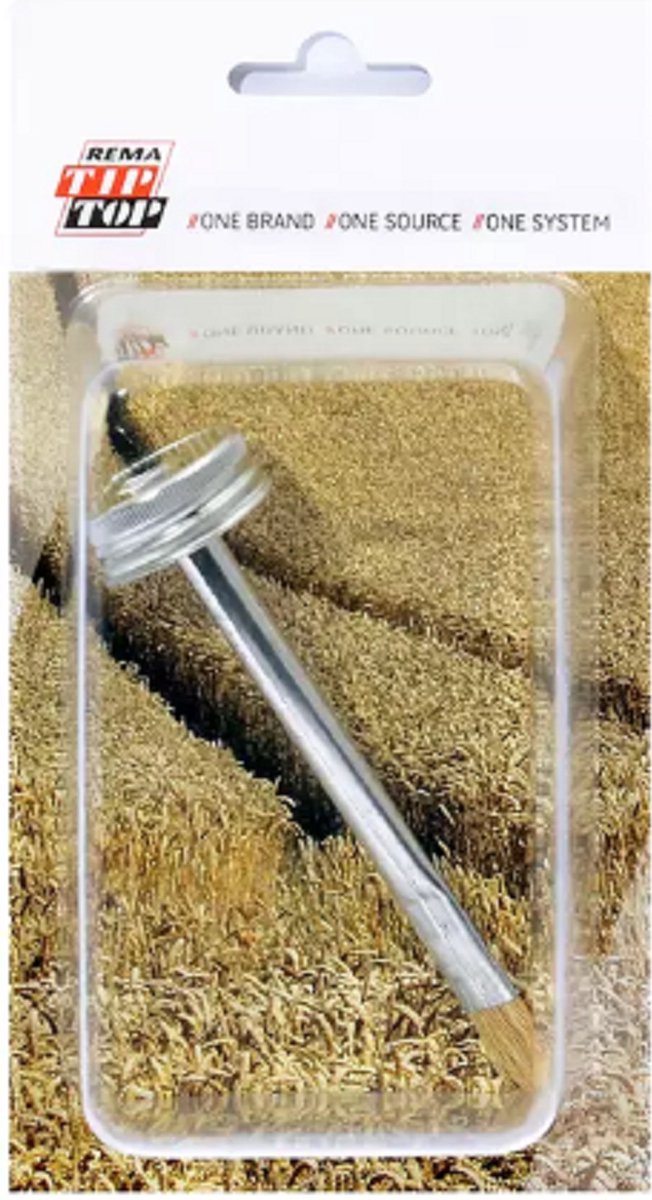 Rema Tip Top Kwastje voor Solutie/Cement blister (REMA TIP TOP Tip Top Speciaal cement blauw 200gr. cfk-vrij 5159366)