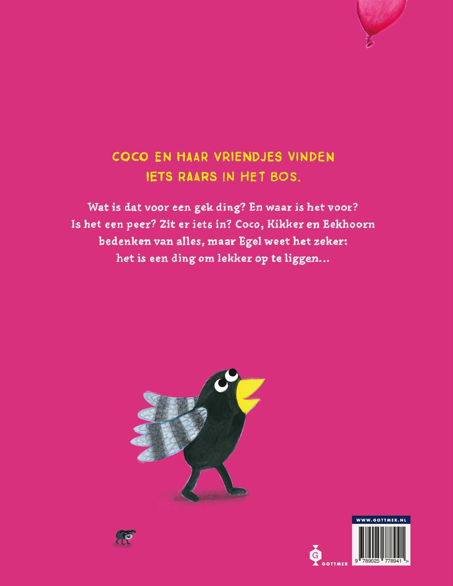 Coco - Coco en het gekke ding - back cover