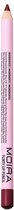 Moira - Flirty Lip Pencil - 009 - Burgundy - Lipliner - 1.1 g
