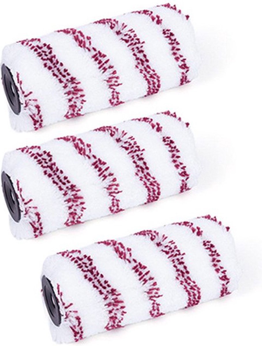 PRO 3 x 18cm Verfroller grove ondergronden 18 CM (3 stuks)