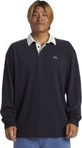 Quiksilver Saturn Long Sleeve Polo - Dark Navy