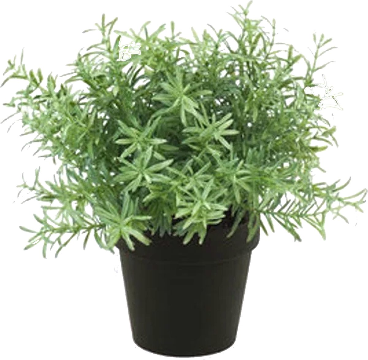Emerald Kunstplant/kruiden rozemarijn - in terracotta pot - 22 cm - kruiden