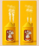 Miffy - Baby Humidifier - Nijntje - BE MIST - Luchtbevochtiger - Kinderkamer - Babykamer - 450 ML - Nachtlampje - Spray - Mist - GEEL
