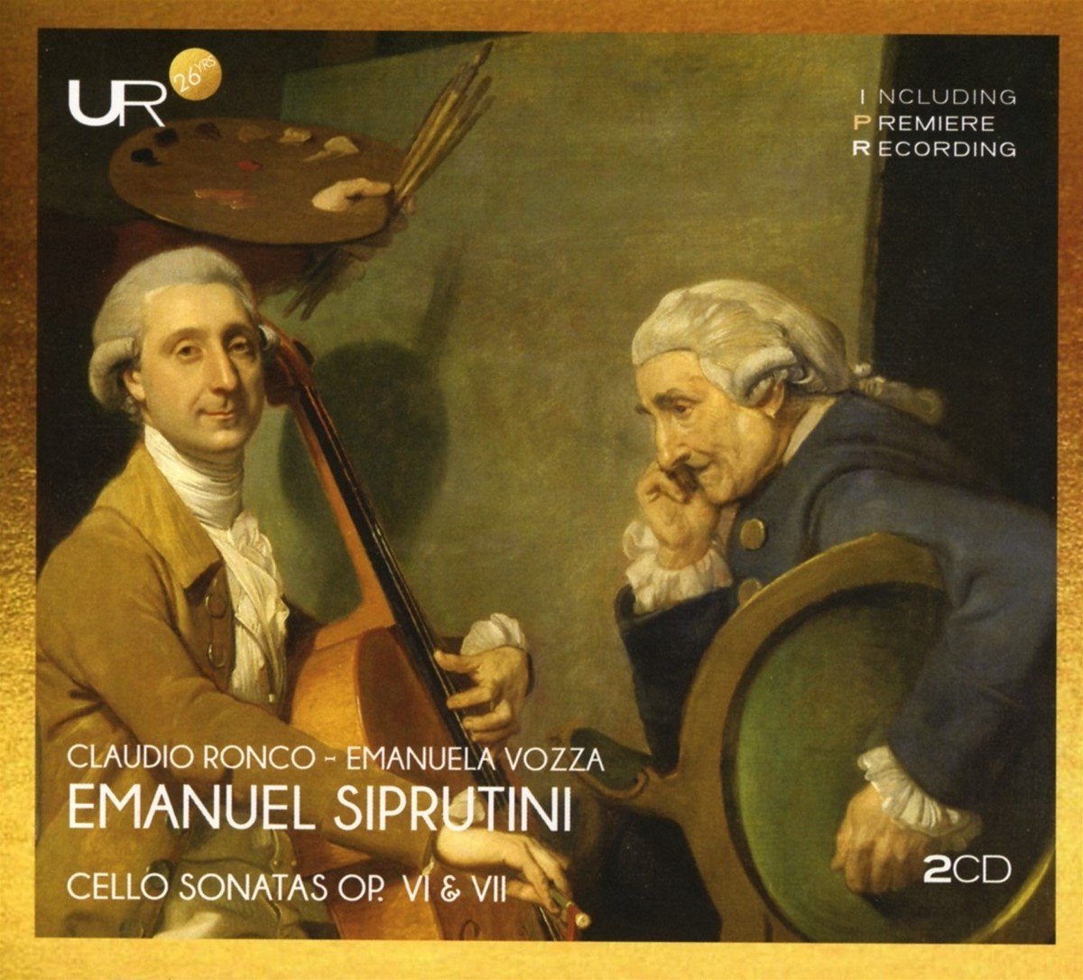 Claudio Ronco & Emanuela Vozza - Siprutini: Cello Sonatas Op. VI & VII (2 CD)