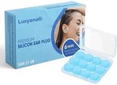 Luxyana® Siliconen Sleep Plugs - Oordopjes voor Beter Slapen - Wasbaar en Vele Malen Opnieuw te Gebruiken