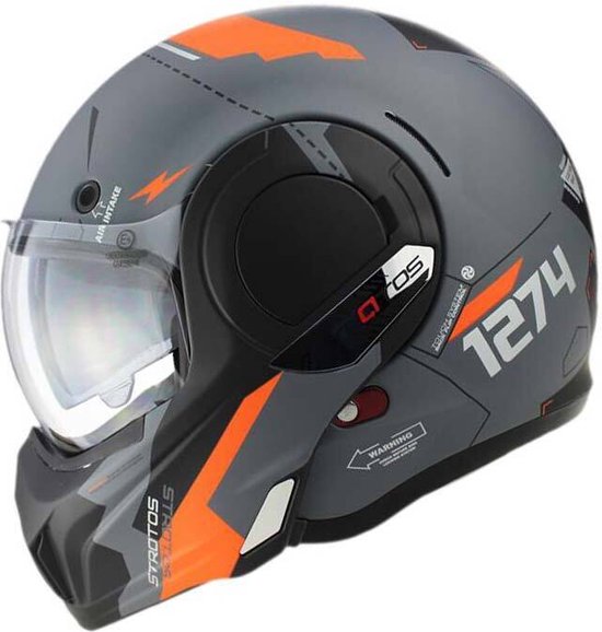Casco Moto Modulare VPR F242 Reverse Flip-Up - Doppia Visiera, Omologazione ECE22.05/22.06 | Per Sport E Touring - Foto 8