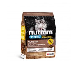 Nutram kattenvoer graanvrij Kalkoen en Kip T22 1,13 kg -  - Katten droogvoer