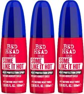 Bed Head by TIGI - Some Like It Hot - Beschermende Haarspray - Hittebeschermend - Voor alle typen haar - voordeelverpakking - 3 x 100 ml