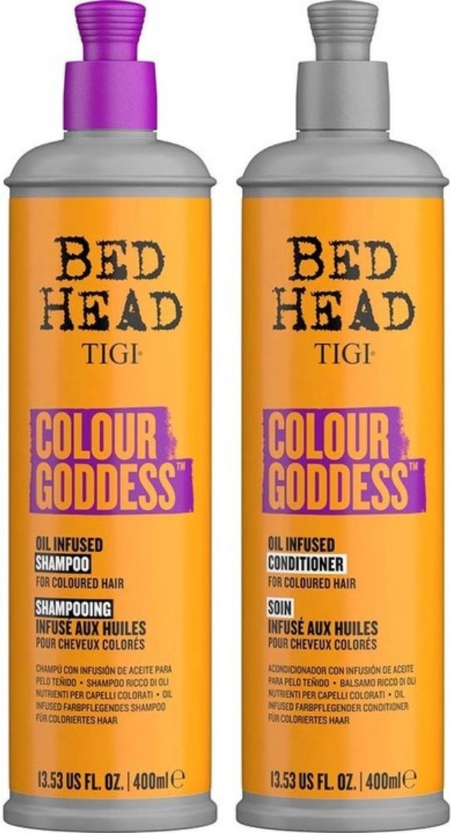 TIGI - Bed Head Colour Goddess Oil Set - 2x400ml