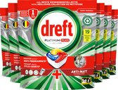 Dreft Platinum Plus All In One - Vaatwastabletten - Anti-dofheidstechnologie Citroen - Voordeelverpakking 6 x 19 Capsules