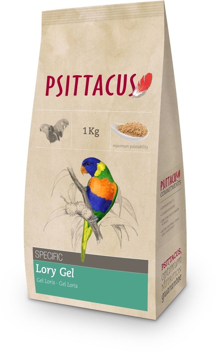 Psittacus Lories Gel 1 kg