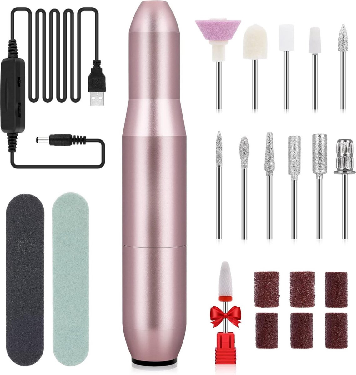 Goedkoopste Elektrische Nagelvijl - Nagelfrees - Electric Nail File - Manicureset - Manicure. Pedicure - Nagelvijl - Nagelboor