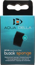 Aqua Della - Aquarium Filtermateriaal - Vissen - Spons Af-100 4st Zwart - 4st