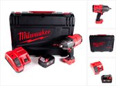 Clé à chocs sans fil Milwaukee M18 FHIWF12-501X 1/2" 18 V 1356 Nm + 1x batterie 0 Ah + chargeur + boîtier HD